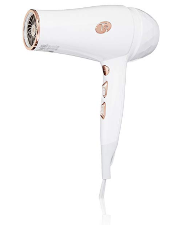 T3 Micro Featherweight Luxe 2i Dryer, White & Rose Gold